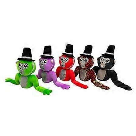 Gorilla Tag Apleksleksaker för barnpresenter (Lila)