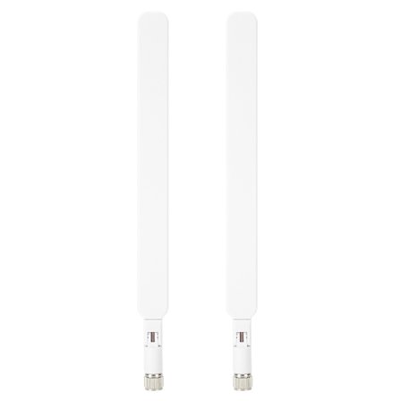 2 kpl 4G LTE -reitittimen antenni B593 CPE Huawei-verkon signaalivahvistimelle langaton uros valkoinen