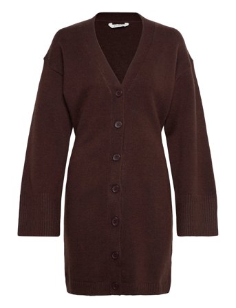 Lenyxanna Knit Dress Brown Noella