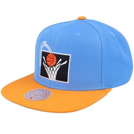 Mitchell & Ness - Azul snapback Gorra - Cleveland Cavaliers Team 2 Tone 2.0 Blue/Orange Snapback @ Hatstore