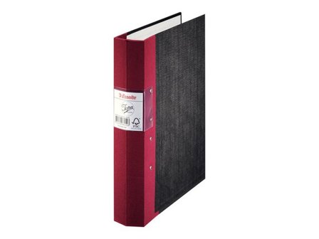Jopa Gaffelpärm A4 60mm vinröd - Lyreco - Kontorsmaterial > Pärmar och register > Träryggspärmar - A4