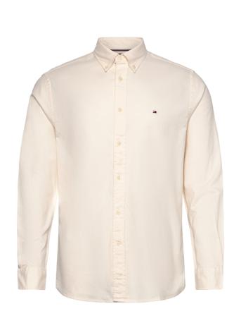 Flex Brushed Solid Rf Shirt Tommy Hilfiger Cream