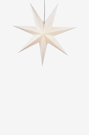 Star Trading - Pappersstjärna Frozen 1m - Vit - Adventsstjärnor - Från Homeroom