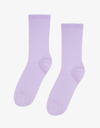 Women Classic Organic Sock - Soft Lavender