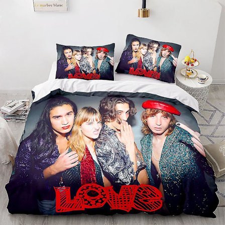 Maneskin Peittopussilakana Tyynyliina Vuodevaatesetti Maneskin-4