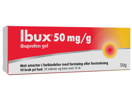 Ibux 50 mg/g gel, 50 g
