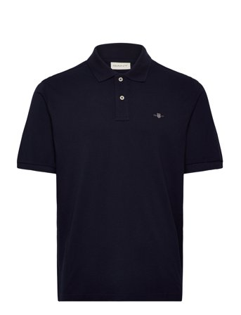GANT Reg Emb Archive Shield Polo Marinblå