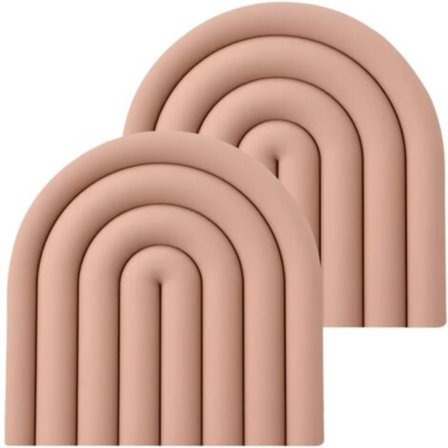 Silikoniset pannunaluset kuumille kattiloille ja pannuille, tyylikkäät ja värikkäät lämmönkestävät pannunaluset työtasolle, modernit monikäyttöiset 