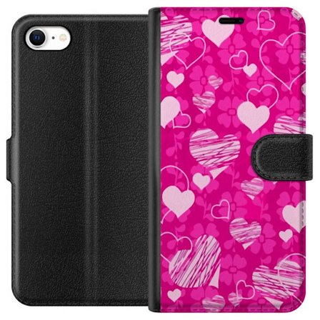 Kompatibelt Lommeboketui til Apple Apple iPhone 6 PopHjerteMønster