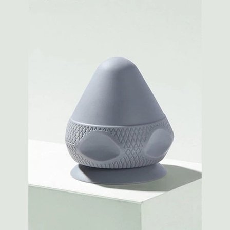 Massageboll i silikon Ryggmassage GRÅ grå