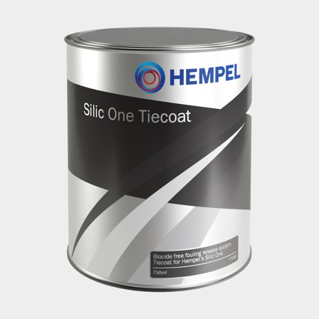 Adhesion primer & tiecoat / undercoat for antifouling paint Hempel Silic One Tiecoat, 750 ml - Yellow (23410)