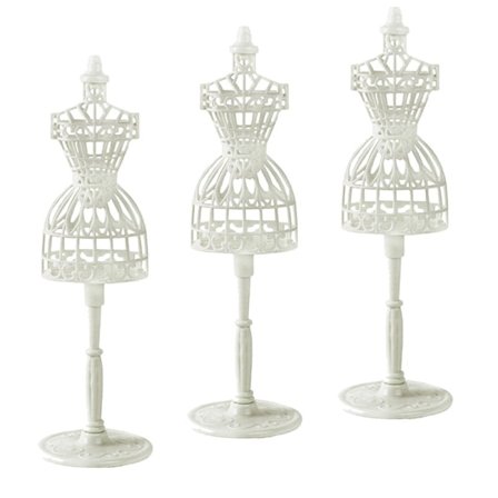 3 st tomma vita skyltdockor, kläddocka för Barbie-docka, chi