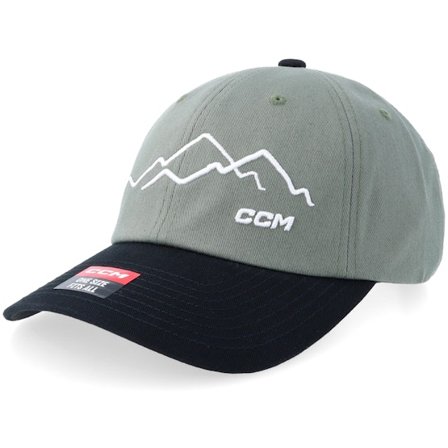 CCM - Grøn unconstructed Kasket - Winter Collection Baseball Cap Vetiver Dad Cap @ Hatstore