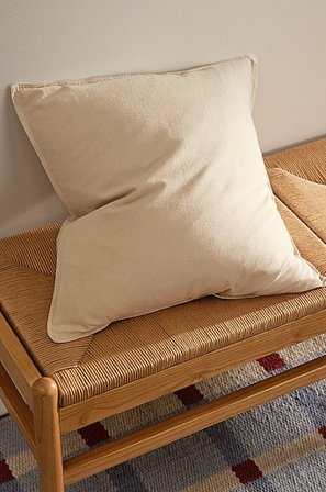 Jotex - Pudebetræk i Hørblanding 50x50 Cm linnebeige - LINUS - Køb Pyntepuder og pudebetræk hos Jotex