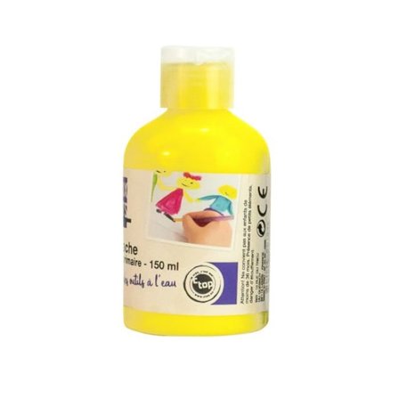 Gouache för barn Gult primär 150ml