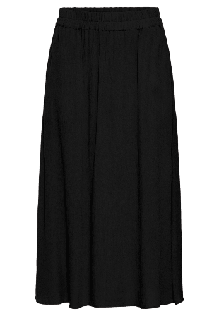 Fransa FREASE SK 2 Skirt Kjolar Dam Svart XXL