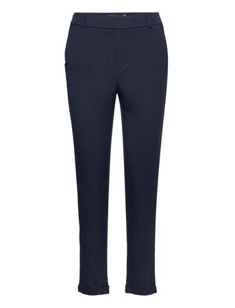 Vmmaya Mw Loose Solid Pant Noos Bottoms Trousers Slim Fit Trousers Navy Vero Moda