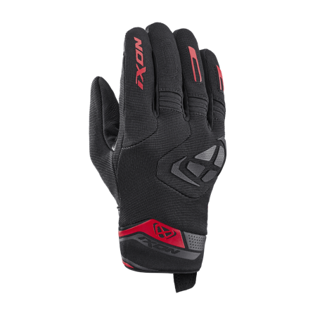 Motorradhandschuhe Ixon Mig 2 Schwarz/Rot XL