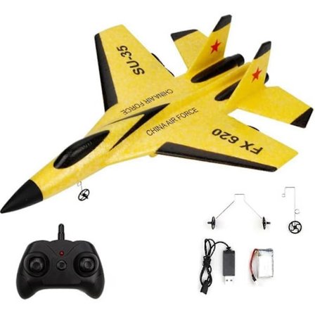 Fx620 Rc Fly Fjernbetjeningsfly Klar Til At Flyve 2.4ghz 2 Kanal Rtf Rc Svævefly Let At Flyve -