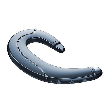 Bluetooth-kuuloke langaton ei-korvassa korvaan asennettava yksikorvainen kuuloke - hopea