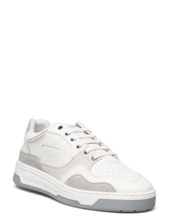 Will Basketball Sneaker Låga Sneakers Grå Les Deux