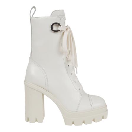 Giuseppe Zanotti, High Heel Boot Biały, Kobieta, Rozmiar: 37 EU
