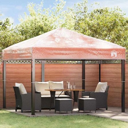 Kiosk - gazebos Vidaxl Ersättning av transparent tak för gazebo 300 x 300 x 26 cm