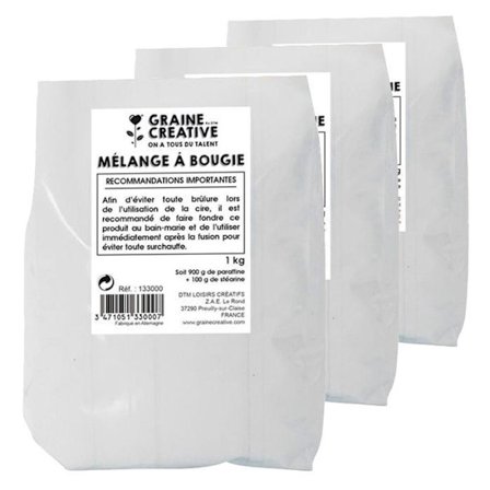 Vax för ljustillverkning 3 kg