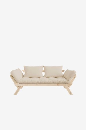 Lounge-bäddsoffa Bebop Natur Bas - Karup Design - Beige - Bäddsoffor - Från Homeroom
