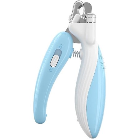 Professionelle kæledyr negleklippere med sikkerhedsafskærmning og lys til katte, killinger, hvalpe, små hunde, fugle, kaniner, marsvin