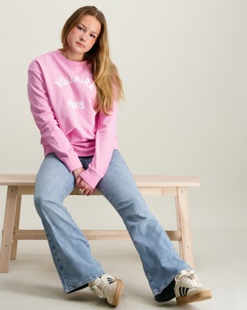 Zadig&Voltaire SWEATSHIRT Rosa Genser Jente - Kids Brand Store