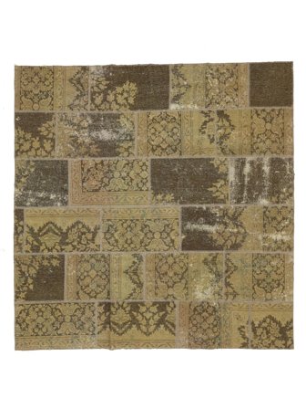 Patchwork Matta 220X221 Ull