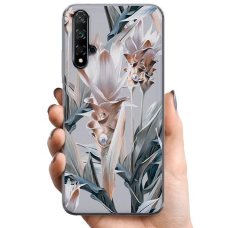 Huawei nova 5T TPU Mobilcover Blomst