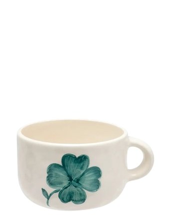 Anna + Nina | Shamrock Cappucino Mug | 355 ML
