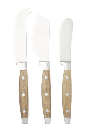 Åhléns Home Ostknivset RIO 3 delar Bestick Brun ONESIZE