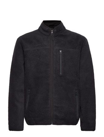 Onshouston Fleece Jacket Otw Vd Sweatshirts & Hoodies Fleeces & Midlayers Sort ONLY & SONS