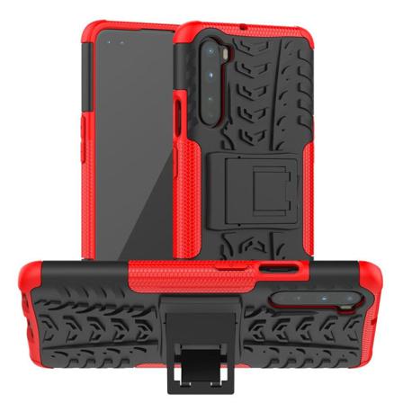 Oneplus Nord - Ultimata Stöttåliga Skalet - Röd Red Röd