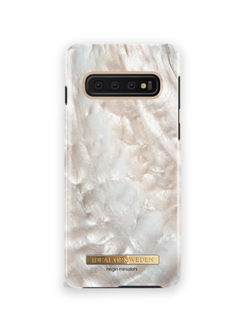 Female deksel, Galaxy S10 Laguna Pearl, iDeal of Sweden