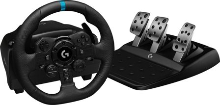 Logitech G923 - hjul- og pedalsett - kablet