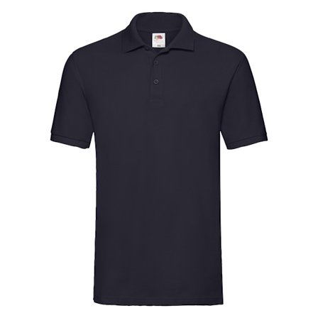 Fruit of the Loom Premium Pique Poloskjorta L Deep Navy