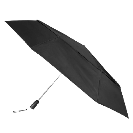 Totes X-tra vindsäkert paraply Paraplyer & regnskydd Unisex Svart ONESIZE