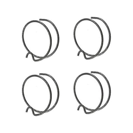 4 pakkausta N078434 N089668 jousia, sopii DCF885 DCF886 DCF887 DCF840 DCF850 -malleihin, iskuruuvinvääntimen jousisarja