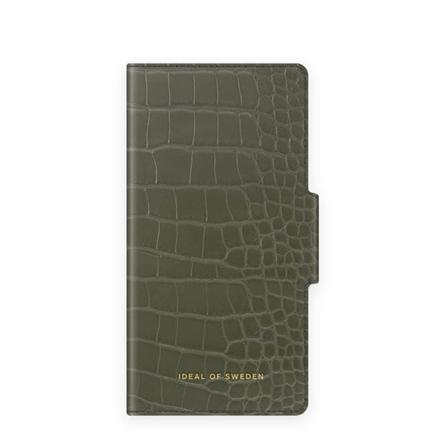 IDEAL OF SWEDEN Plånboksfodral Khaki Croco till iPhone 12 Pro Max