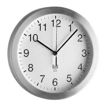 Beste Radiostyrte Veggklokke