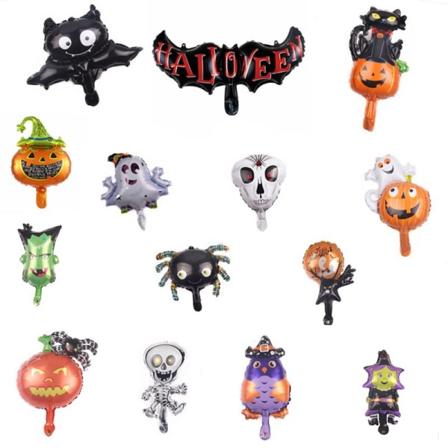 14 Mini Halloween-karnevaalijuhlien koristeilmapalloa Halloween B