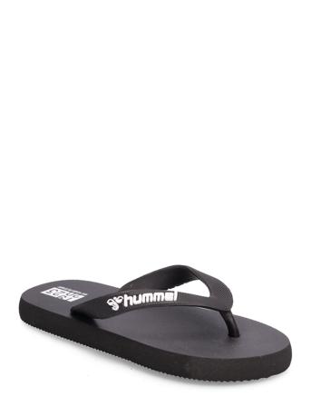 Flip Flop Jr Shoes Summer Shoes Flip Flops Svart Hummel*Betinget Tilbud