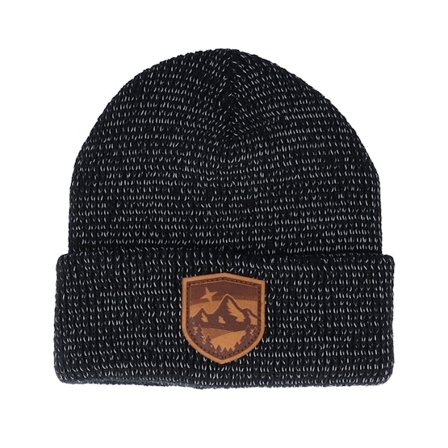 Wild Spirit - Noir cuff Bonnet - Starry Mountain Patch Brown/Reflective Black @ Hatstore
