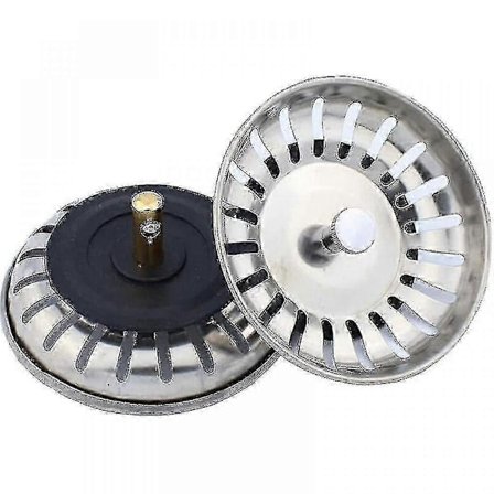 Blanco tiskialtaan siiviläkorin varaosat – 2 kpl ruostumattomasta teräksestä valmistettuja verkkosuodattimia keittiön viemäriin [YJD]