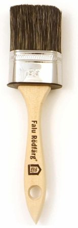 Falu Rödfärg Oval Ovalpensel 55 mm, Målarredskap & tillbehör