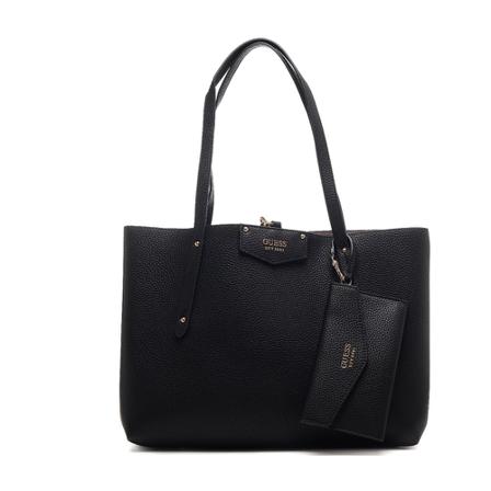Guess, Tote Bags Zwart, Dames, Maat:ONE Size,print